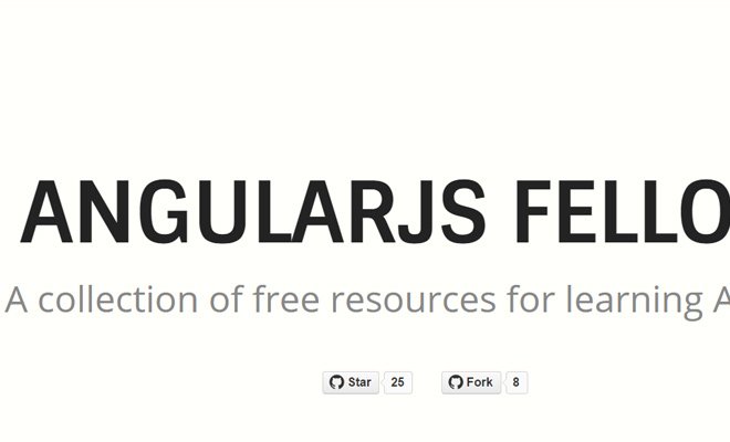 20个免费的 AngularJS 资源和开发教程