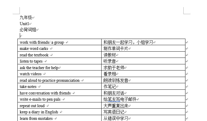 office教程 如何在Word中换行英文和中文？
