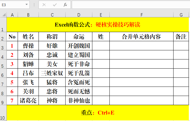 Excel教程:30个Excel硬核实操技巧,掌握的都是大咖!
